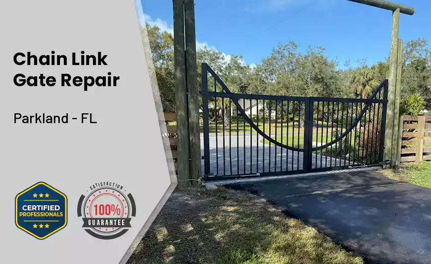 Chain Link Gate Repair Parkland - FL 